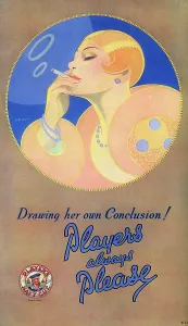 Sleek: Players advertisement, 1927