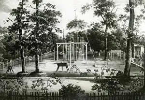 1811: Playground on the Hasenheide in Berlin