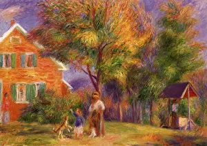 Illustrati: Playing in Backyard