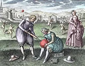Pour: Playing Ball, 1615