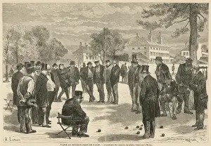Boules: Playing boules in Paris