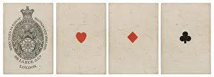 Playing cards: aces