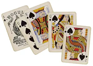 Playing cards: spades
