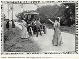 Fads: Playing Diabolo while the motor gets mended 1907