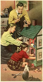 Father S: Playing with Doll House