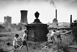 Desolation: Playing in the graveyard - Stockport, 1967