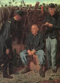Winslow: Playing Old Soldier, by Winslow Homer
