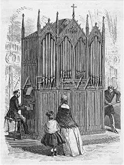 Industriels: PLAYING THE ORGAN 1865