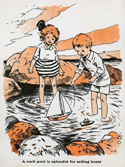 Rockpool: Playing in a rock pool