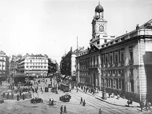 Puerta: Plaza Puerta del Sol, Madrid, Spain