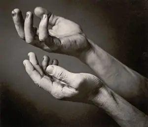 Malek: Pleading hands