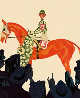 Astride: Pleased Winning Jockey