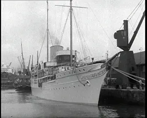Docked: The Pleasure Boat Narlin Docked in Great Britain