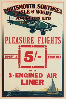 Southsea: Pleasure Flights Poster