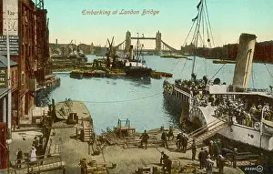 Paddlesteamer: Pleasure Steamer London Bridge