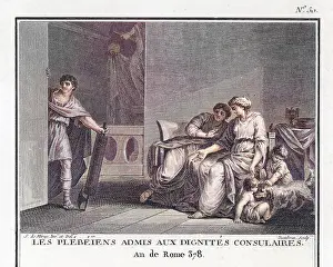 Plebeians admitted to consular dignity