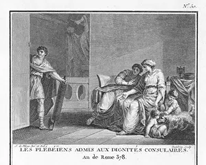 Admitted: Plebeians admitted to consular dignity