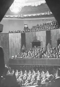 Alternate: Plenary session of the Reichstag in Berlin's Kroll Opera