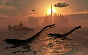 Rippled: Plesiosaurs co-existing alongside the ancient civilization ?
