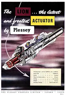 Actuators: Plessey Aircraft Components. - Electric Actuators