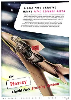Starters: Plessey Aircraft Components. - Liquid Fuel Starters