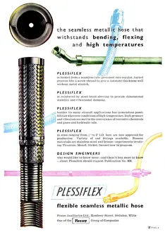 Plessiflex: Plessey Aircraft Components. - Plessiflex Flexible Pipes