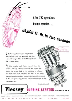 Starters: Plessey Aviation Turbine Starters