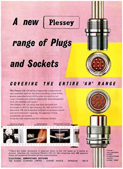 Sockets: Plessey Electrical Components. Plugs & Sockets