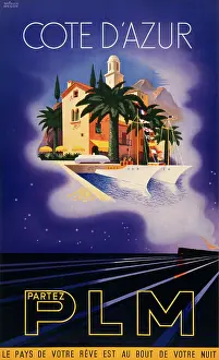 Azur: PLM Cote d'Azur poster