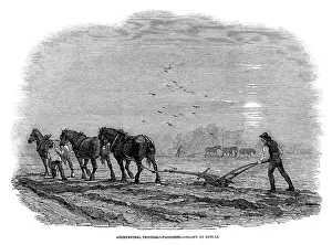 Ploughman: PLOUGHING, BRITAIN 1846