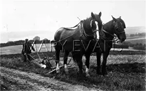 PLOUGHING COLESHILL 1922