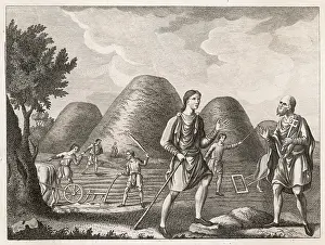 Fieldwork: PLOUGHING ETC, SAXON