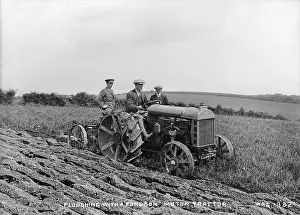 Whom: Ploughing With a Fordson Motor Tractor