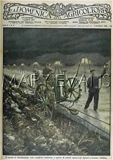 Ital: PLOUGHING BY NIGHT, ITAL