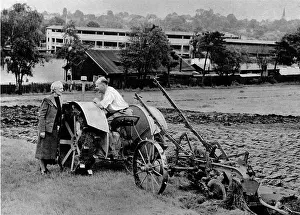 Ploughs: Ploughing Wimbledon Car Park