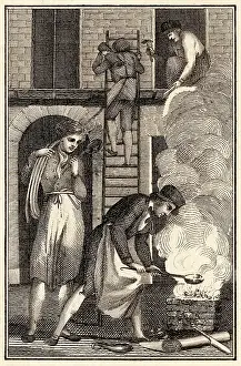 Plumbing: Plumber at Work, 1820's