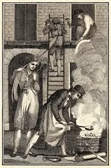 Plumbing: Plumber at Work, 1820's
