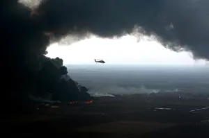 Mchenry: A plume of smoke surrounds a U.S. Army Black ?