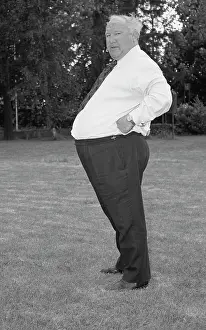 Tony Boxallfrps: Plump man in shirt and trousers