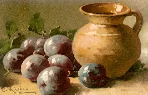 Plum: Plums and Pitcher