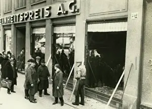 Jobless: Plundering of the department store EPA-Einheitspreis