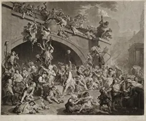 Drags: The plundering of the King's cellar, Paris, 10th August, 179