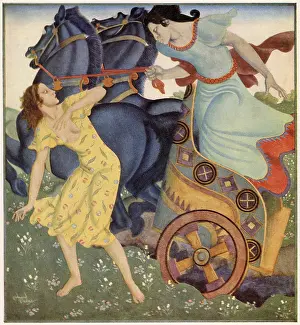 Persephone: Pluto and Persephone - Edmund Dulac