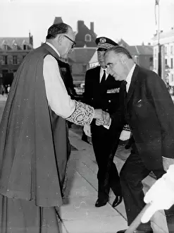 Brun: PM Georges Pompidou at Joan of Arc event, Orleans