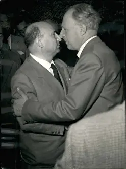 Augusto: PM Scelba of Italy, De Gasperi, Andre Malraux