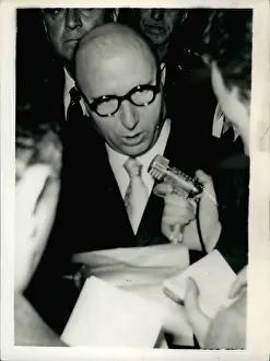 Einaudi: PM Scelba of Italy after presenting his Cabinet