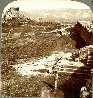 Stereo: The Pnyx where Demosthenes spoke, Athens