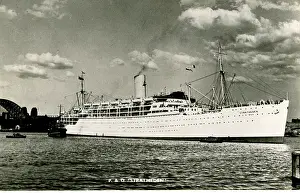 Stratheden: P&O Liner stratheden, Unknown Location