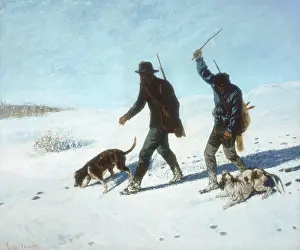 Poachers: Poachers in the snow, by