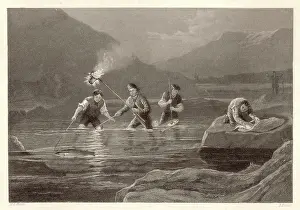 Spearing: POACHING SALMON